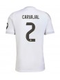 Real Madrid Daniel Carvajal #2 Domaci Dres 2025-26 Kratak Rukavima